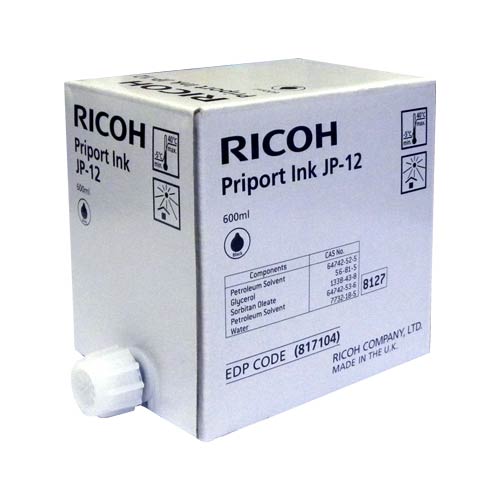 Краска Ricoh Priport JP-3000/DX 3240 type JP12 (т,600ml,ч) (o)